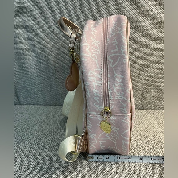 Betsey Johnson Pink and Gold Glam Backpack main image 6